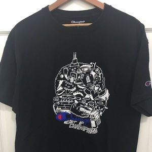 Champion “Heart of Chicago” graffiti t shirt.
